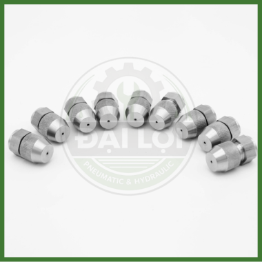 Béc Inox 304 Nón Chỉnh Góc Phun Ren Trong 13mm