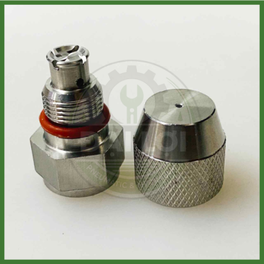 Béc Inox 304 Nón Chỉnh Góc Phun Ren Trong 13mm