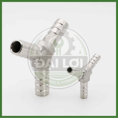 Chữ Y Đuôi Chuột Inox 304 | Chia 3 Ống Mềm