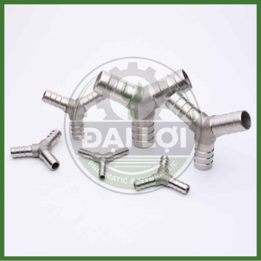 Chữ Y Đuôi Chuột Inox 304 | Chia 3 Ống Mềm