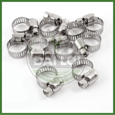 Cổ Dê Inox 304 | Đai Siết Ống 8–120mm