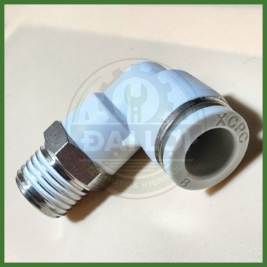 Co Nối Khí Nén XCPC XPL Ren Ngoài 90°