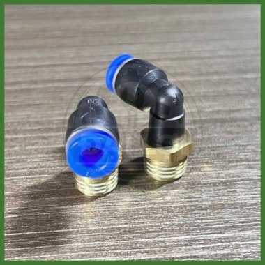 Co Nối Khí Nén PL Ren Ngoài 90° Ø4–Ø16