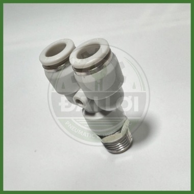 Đầu Nối Chữ Y XPX XCPC 2 Đầu Ghim Ống -1 Đầu Ren Ngoài