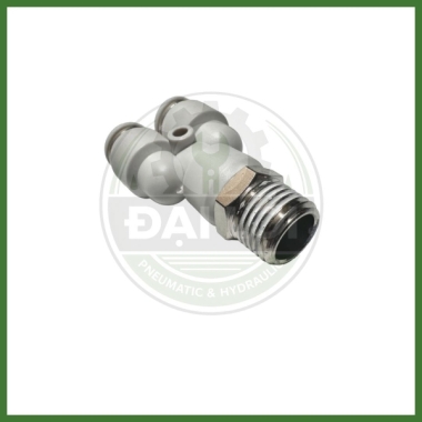 Đầu Nối Chữ Y XPX XCPC 2 Đầu Ghim Ống -1 Đầu Ren Ngoài