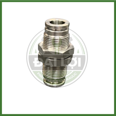 Đầu Nối Ống Siết Thành Inox 304 IPM | Nối Xuyên Vách