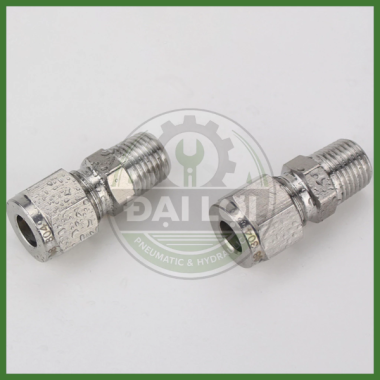 Đầu Nối Ren Ngoài Siết Hạt Bắp Inox 304 (IHBC)