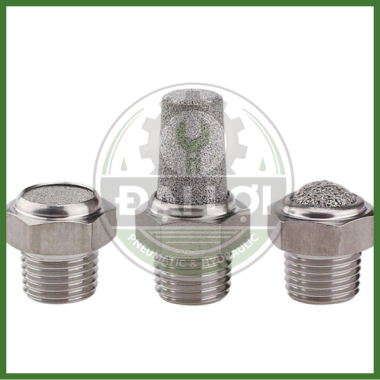 Giảm Thanh Inox 304 IPP | Giảm Ồn Khí Nén