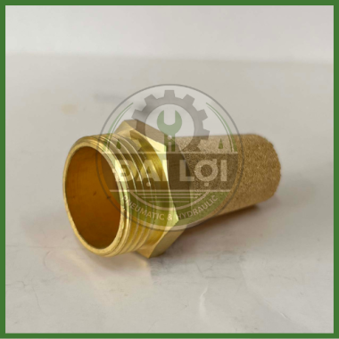 Giảm Thanh Khí Nén Thau Kiểu Cao BSL | Tiêu Âm Van Điện Từ