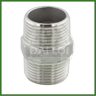 Kép Inox 304 2 Đầu Ren Ngoài | Phụ Kiện Ren