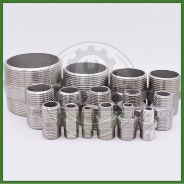 Kép Inox 304 2 Đầu Ren Ngoài | Phụ Kiện Ren