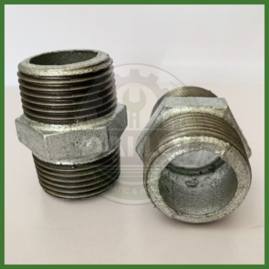 Kép Sắt Kẽm 2 Đầu Ren Ngoài RN21–RN60