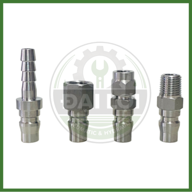Khớp Nối Nhanh Tự Động Khí Nén Inox 304