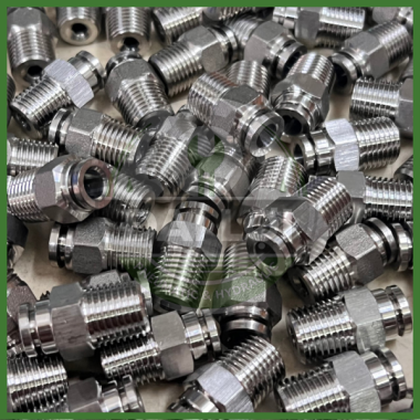 Nối Khí Nén Inox IPC | Male Straight Push-in SUS304