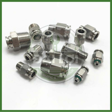 Nối Khí Nén Inox IPC | Male Straight Push-in SUS304