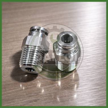 Nối Khí Nén Inox IPC | Male Straight Push-in SUS304