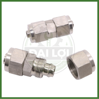 Nối Siết Cam Hai Đầu Ống Inox 304 ISCU