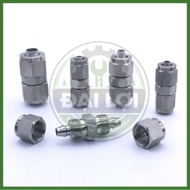 Nối Siết Cam Hai Đầu Ống Inox 304 ISCU
