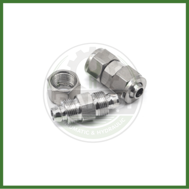 Nối Siết Cam Hai Đầu Ống Inox 304 ISCU