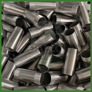 Ống Ren Inox 304 Hai Đầu Ren Ngoài PT | 100–200mm