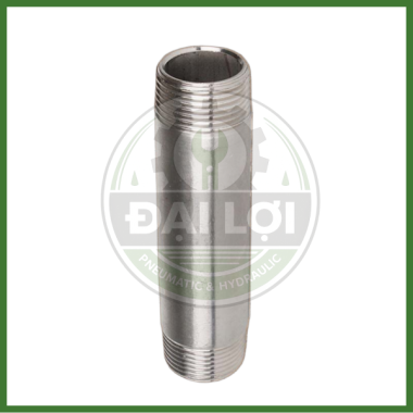 Ống Ren Inox 304 Hai Đầu Ren Ngoài PT | 100–200mm