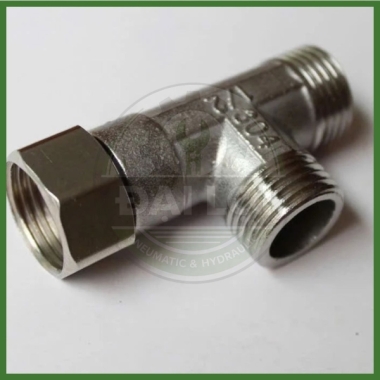 Tê Cầu Inox 304 Ren 21 | Tê Chia Nước 21