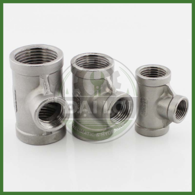 Tê Giảm Inox 304 | Ngã Ba Ren Trong Giảm