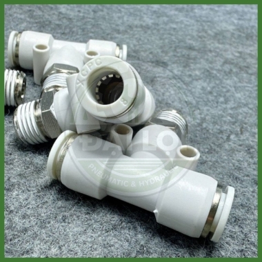 Tê Nối Nhanh Khí Nén XPB XCPC - Tê nối ống hơi, ren giữa