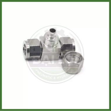 Tê Nối Siết Cam 3 Đầu Inox 304 ISCE SUS304