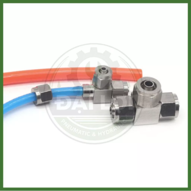 Tê Nối Siết Cam 3 Đầu Inox 304 ISCE SUS304