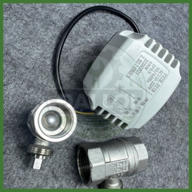 Van Bi Điện Inox BVE (NC) 2 Ngã 2 Dây