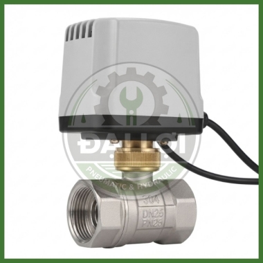 Van Bi Điện Inox BVE (NC) 2 Ngã 2 Dây