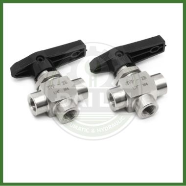 Van Bi Inox 304 Gạt Tay 3 Ngã YFP-3N