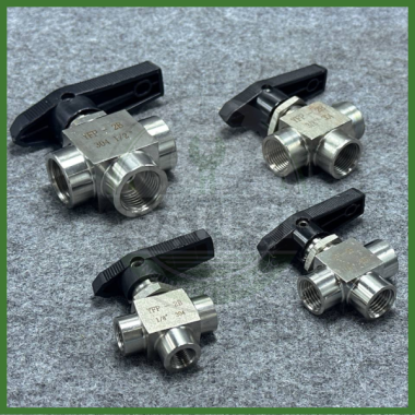 Van Bi Inox 304 Gạt Tay 3 Ngã YFP-3N