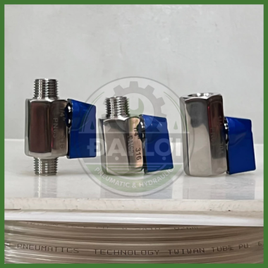 Van Bi Mini Inox 304 tay gạt 90°