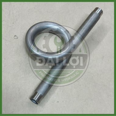 Xi Phong 2 Đầu Ren Ngoài Inox 304 | Bảo Vệ Đồng Hồ Áp Suất